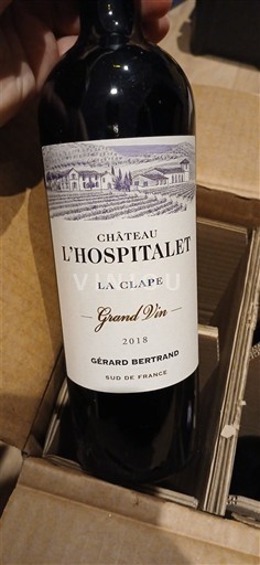 Languedoc La Clape Château L'Hospitalet Grand Vin 2018