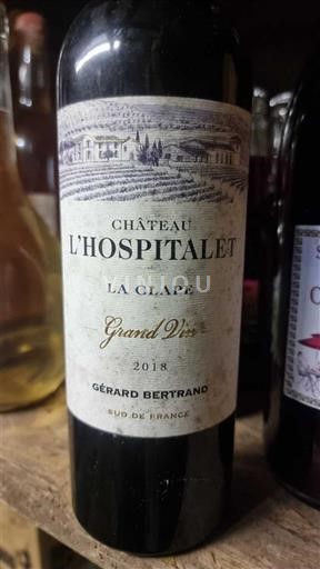 Languedoc La Clape Château L'Hospitalet Grand Vin 2018