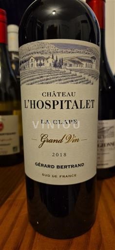 Linguadoca La Clape Château L'Hospitalet Grand Vin 2018