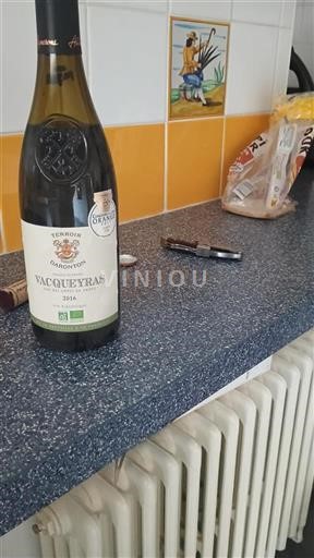 Údolí Rhôny Vacqueyras Terroir Daronton 2016
