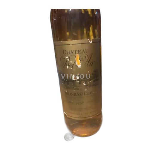 Zuidwest-Frankrijk Monbazillac Château Bel Air 2007