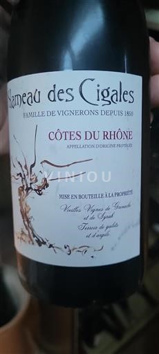 Údolí Rhôny Côtes-du-Rhône Hameau des Cigales 2022