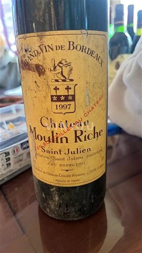 Bordeaux Saint-Julien Cru Bourgeois Château Moulin Riche 1997