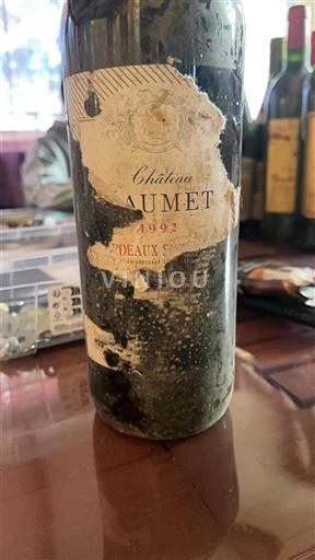 Bordéus Não especificado Château Aumet 1992
