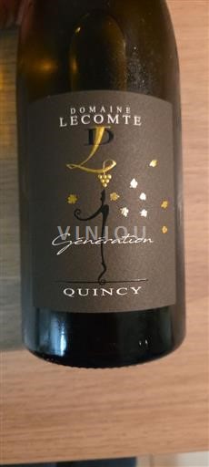 Valle del Loira Quincy Domaine Lecomte Génération 2019