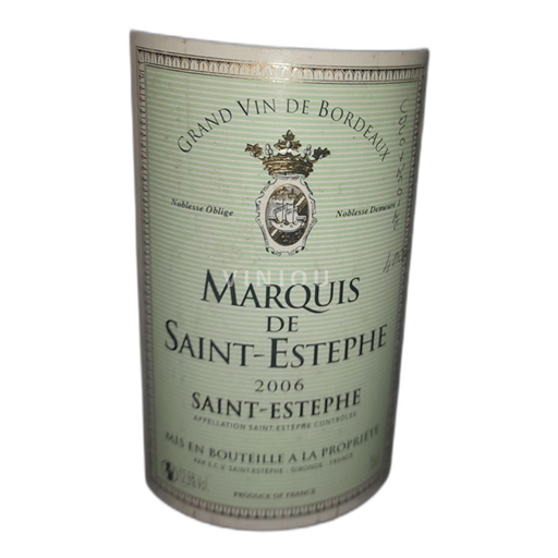 Bordeaux Saint-Estèphe Marquis de Saint-Estèphe 2006