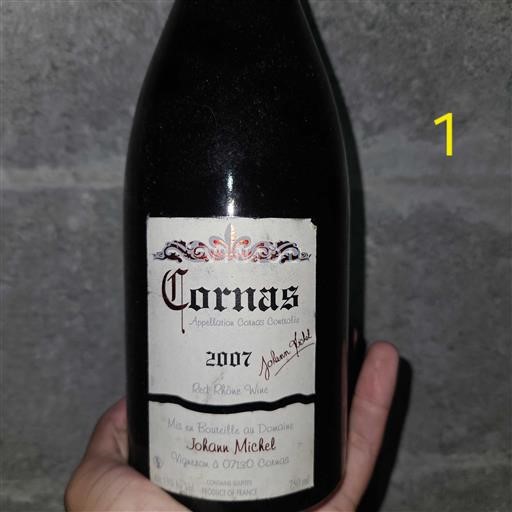 Valle del Rodano Cornas Johann Michel 2007