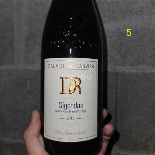 Rhônevallei Gigondas Dauvergne Ranvier Vin Gourmand 2015