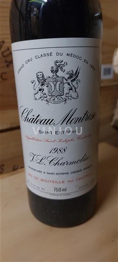 Burdeos Saint-Estèphe Grand Cru Château Montrose 1988
