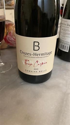 Rona dolina Crozes-hermitage Domaine Belle Rouge Carmin 2023