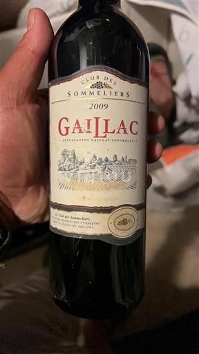Sydvestfrankrig Gaillac Club des Sommeliers 2009