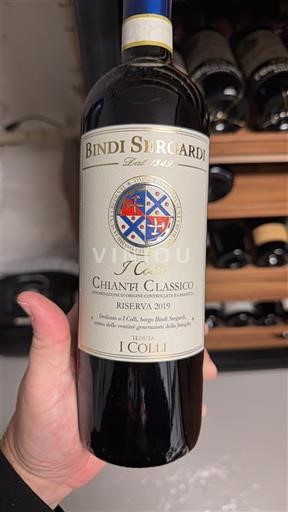 Toscana Chianti Classico Bindi Sergardi I Colli 2019