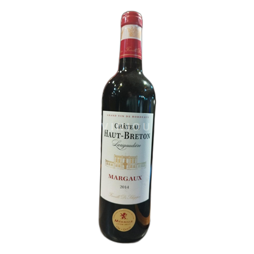 Bordeaux Margaux Grand Cru Château Haut-Breton Larigaudière 2014