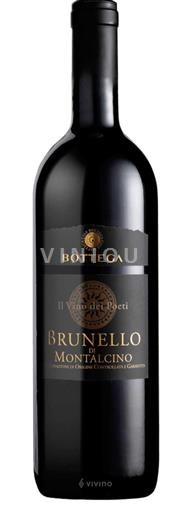 Tuscan Wines Brunello di Montalcino Bottega Il Vino dei Poeti 2019
