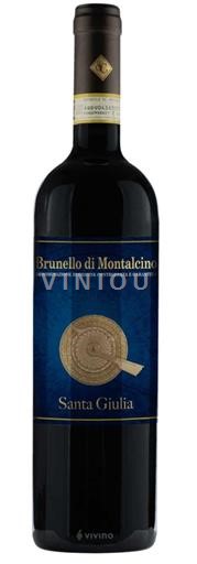 Toscana Brunello di Montalcino. Santa Giulia 2019