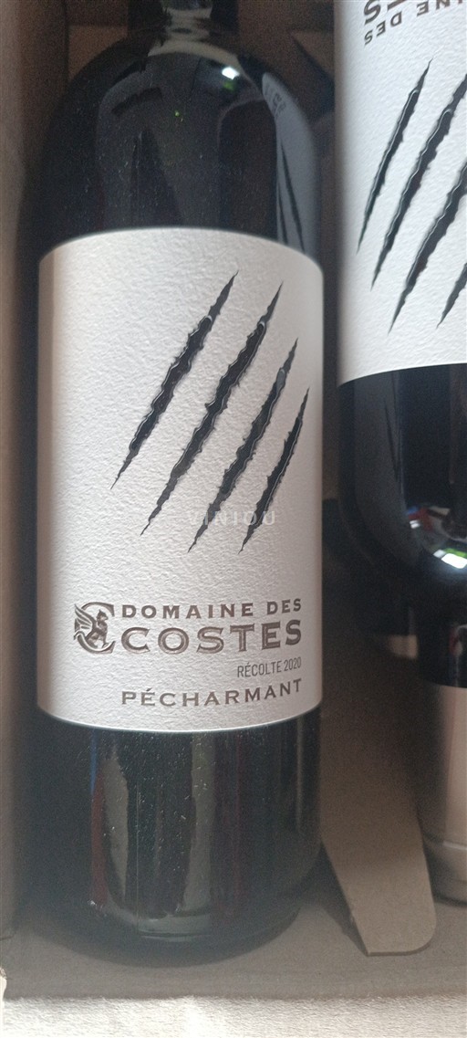 South West Pécharmant Domaine Des Costes 2020