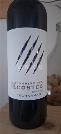 Sud-Ouest Pécharmant Domaine Des Costes 2020