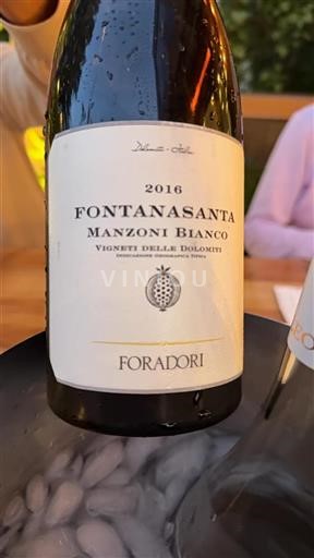 Trentino-Alto Adigio Vigneti delle Dolomiti Foradori Fontanasanta 2016