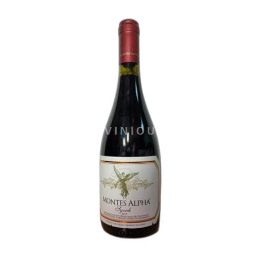 Rapel-dalen Colchagua Valley Montes Montes Alpha Syrah 2019
