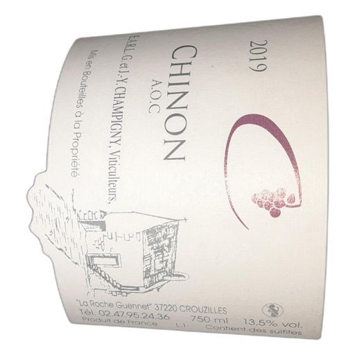 Loire Valley Chinon E.A.R.L. G. et J-Y. Champigny 2019