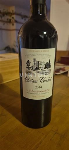 Bordéus Saint-Émilion Grand Cru Grand Cru Château Coudert 2014