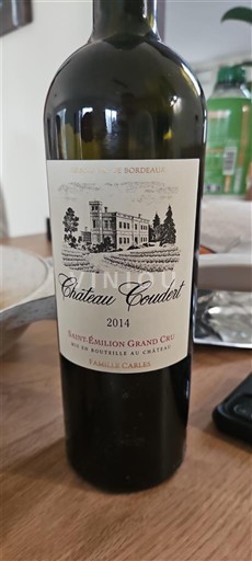 Bordeaux Saint-Émilion Grand Cru Grand Cru Château Coudert 2014