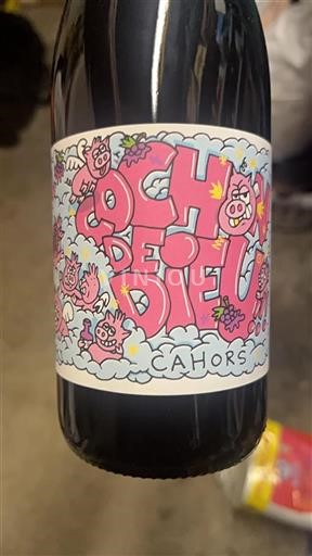 Sydväst Cahors Cochon de Dieu Icke årgångsbetecknad