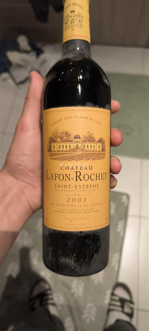 Bordeaux Saint-Estèphe Grand Cru Château Lafon-Rochet 2002