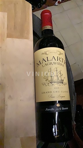 Bordeaux Pessac-Léognan Grand Cru Classé Malartic-Lagravière 2019