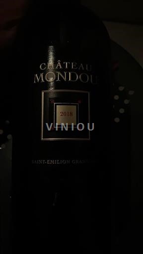 Bordeaux Saint-Émilion Grand Cru Château Mondou 2018