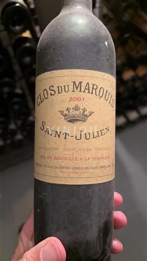 Burdeos Saint-Julien Clos du Marquis 2001
