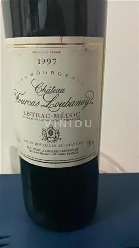 Bordeaux Listrac-Médoc Château Fourcas Loubaney 1997