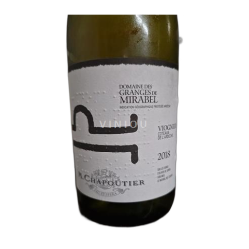 Alpen en Rhônevallei Coteaux de l'Ardèche Domaine Des Granges de Mirabel Viognier 2018