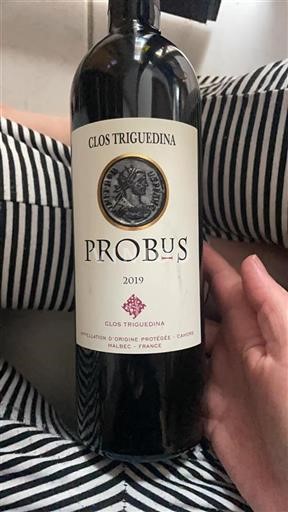 Sudoeste Cahors Clos Triguedina Probus 2019