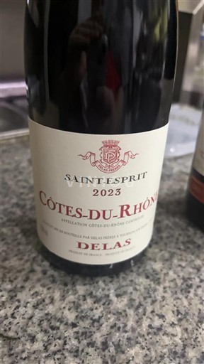 Údolí Rhôny Côtes-du-Rhône Delas Saint-Esprit 2023