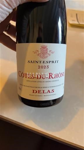 Thung lũng Rhône Côtes-du-rhône Delas Saint-Esprit 2023