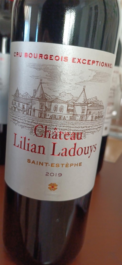Bordeaux Saint-Estèphe Cru Bourgeois Château Lilian Ladouys 2019