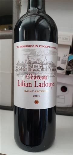 Bordeaux Saint-Estèphe Cru Bourgeois Château Lilian Ladouys 2019