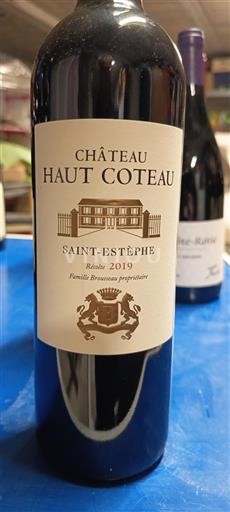 Bordeaux Saint-Estèphe Château Haut Coteau 2019