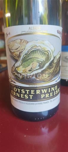 Alsace Grand Cru Ernest Preiss Oysterwine Icke årgångsbetecknad