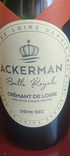 Loire Valley Crémant de Loire Ackerman Bulle Royale Non-Vintage