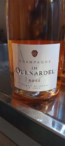 Champagne Șampanie J.H. Quenardel Rose Nemilésimat
