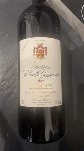 Langvedok Corbières Château La Voulte-Gasparets Réservée 2022