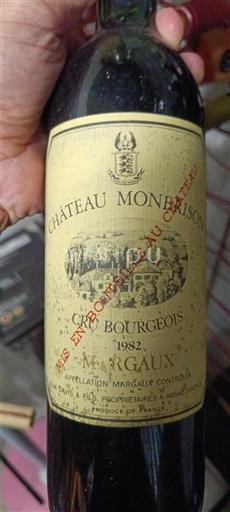 Bordéus Margaux Cru Bourgeois Château Monbrison 1982