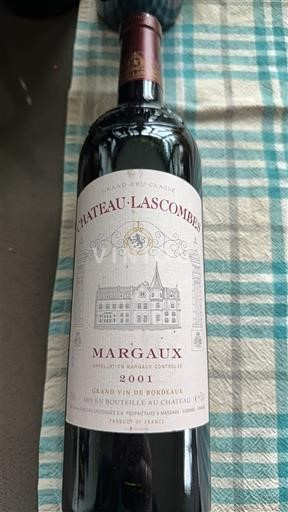 Burdeos Margaux Grand Cru Château Lascombes 2001
