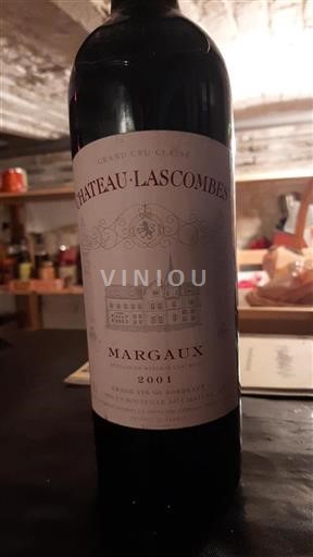 Bordéus Margaux Grand Cru Château Lascombes 2001