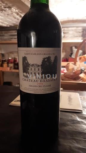 Bordeaux Saint-Émilion Grand Cru Classé Château Dassault 1998