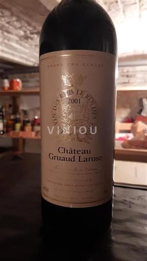 Bordeaux Saint-Julien Grand Cru Château Gruaud Larose 2001