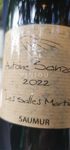 Thung lũng sông Loire Saumur Antoine Sanzay Les Salles Martin 2022