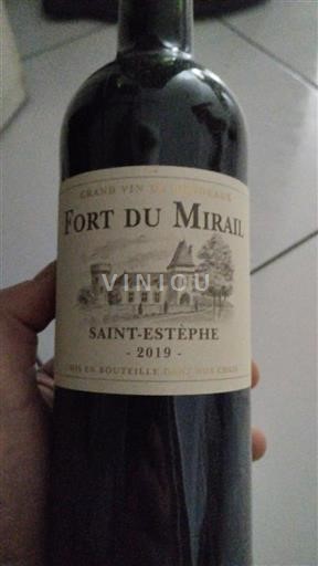 Bordeaux Saint-Estèphe Fort du Mirail 2019